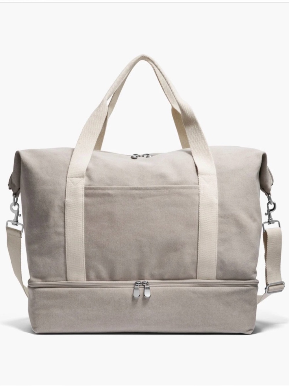 Lo & Sons Catalina Deluxe Large Weekender Bag 49L Dove Grey